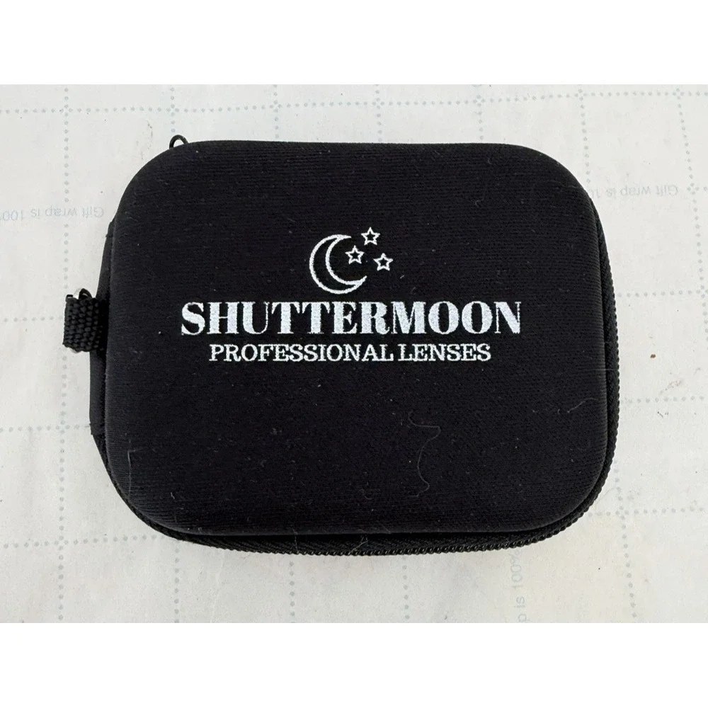 Shuttermoon Phone Camera Lens Kit Professional Lenses 5 In 1 In Soft Case‎